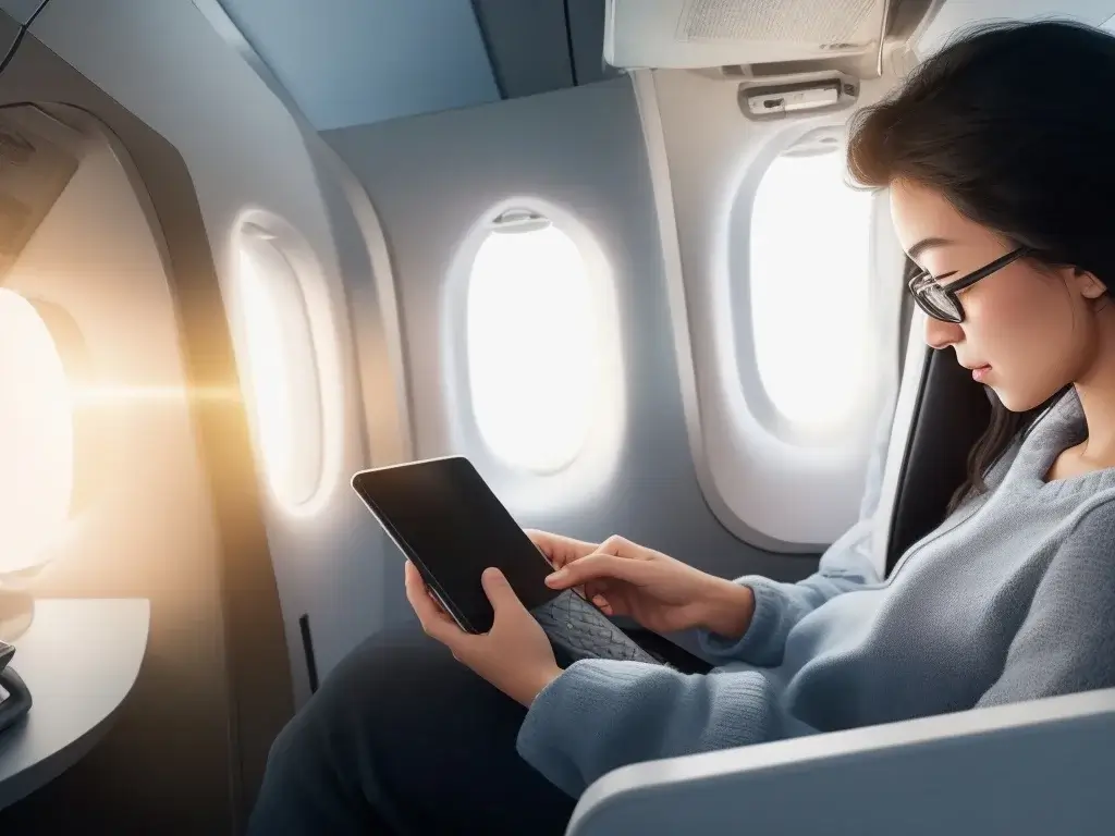 Efficient 5G Connectivity on Planes